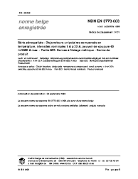 NBN EN 3773-003:1999