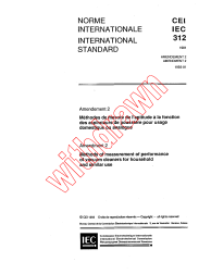 IEC 60312:1981/AMD2:1993