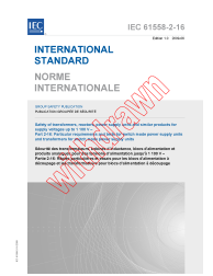 IEC 61558-2-16:2009