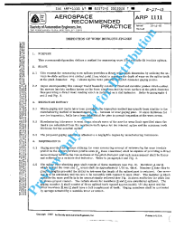 SAE ARP 1111:1984-02-01