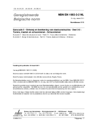 NBN EN 1993-3-2 NL:2011