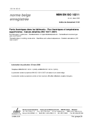 NBN EN ISO 10211:2008