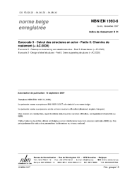 NBN EN 1993-6:2007