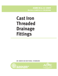 ASME B16.12-2009