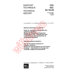 IEC TS 60034-18-22:1996