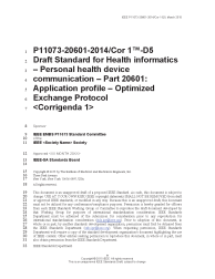 IEEE/ISO/IEC 11073-20601:2010/Amd 1:2015
