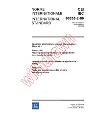 IEC 60335-2-86:2002