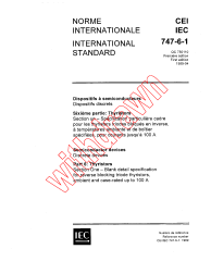 IEC 60747-6-1:1989