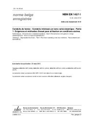 NBN EN 1457-1:2012