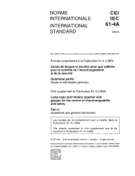 IEC 60061-4A:1992