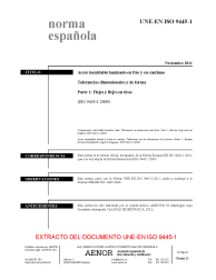UNE-EN ISO 9445-1:2011