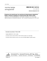 NBN EN ISO 10472-6:2009