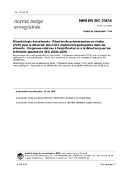 NBN EN ISO 20838:2006