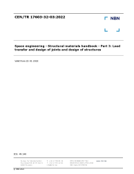 CEN/TR 17603-32-03:2022
