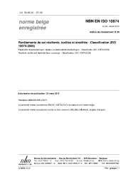 NBN EN ISO 10874:2012
