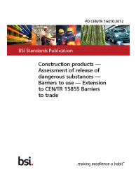 PD CEN/TR 16410:2012