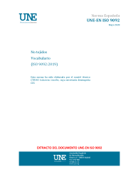UNE-EN ISO 9092:2020
