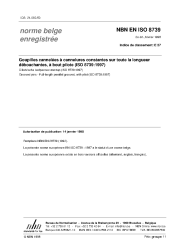 NBN EN ISO 8739:1998