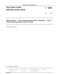 NBN ISO 12103-1:2020