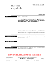 UNE-EN 80601-2-59:2010