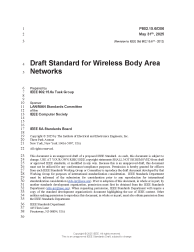 IEEE P802.15.6