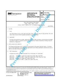 SAE AMS 4788A:1992-04-01
