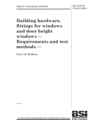 DD CEN/TS 13126-15:2004