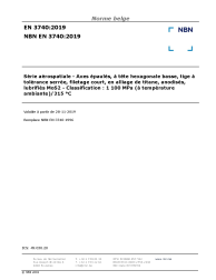 NBN EN 3740:2019