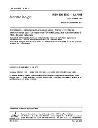 NBN EN 1993-1-12 ANB:2010