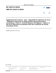NBN EN 16272-4:2016