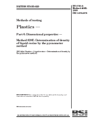 BS 2782-6 Method 620E:1980