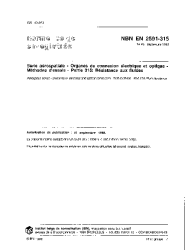 NBN EN 2591-315:1998