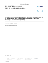 NBN EN 13497:2018+A1:2021