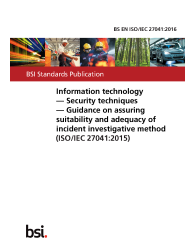 BS EN ISO/IEC 27041:2016