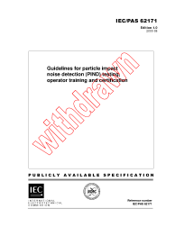 IEC PAS 62171:2000