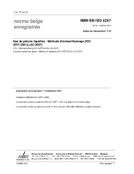 NBN EN ISO 4257:2001