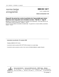 NBN EN 13077:2008