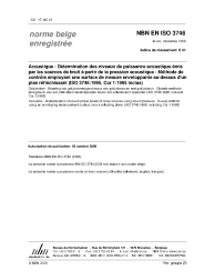 NBN EN ISO 3746:2009