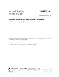 NBN ISO 1832:1996