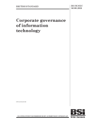 BS ISO/IEC 38500:2008