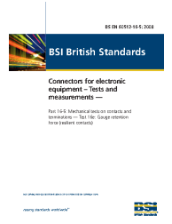 BS EN 60512-16-5:2008
