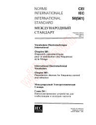IEC 60050-561:1991