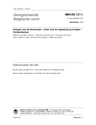 NBN EN 13711:2002