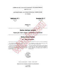 IEC 60034-1:1969/AMD3:1980