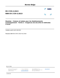 NBN EN 1729-2:2023