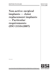 BS EN ISO 21534:2009