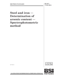 BS ISO 17058:2004