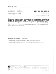 NBN EN ISO 9241-5:1999