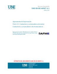 UNE-EN IEC 60947-4-1:2021