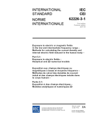 IEC 62226-3-1:2007
